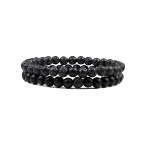 Pulseira Masculina Pedras Naturais